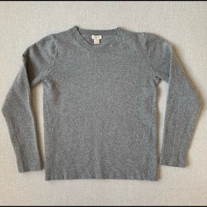 J Crew Long Sleeve Top, Grey, Small